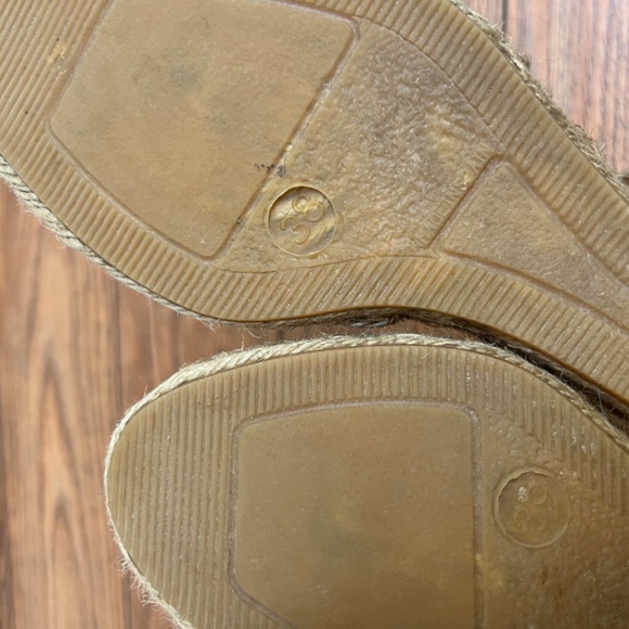 Rudsak Neutral Leather Espadrilles 38 - Picture 4 of 4